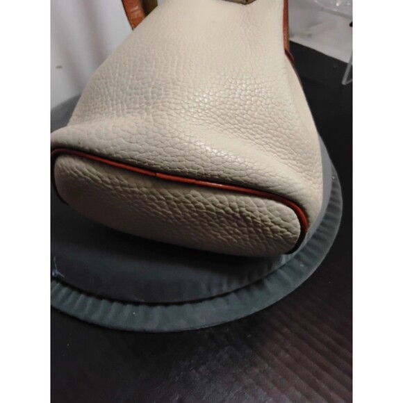 Dooney & Bourke Vintage Drawstring Small Bucket Bag All Weather Leather - Picture 5 of 6